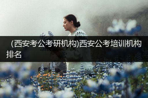 （西安考公考研机构)西安公考培训机构排名