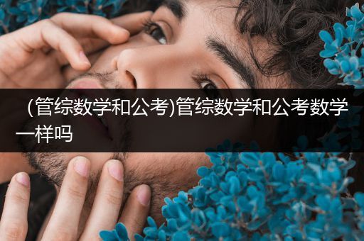 （管综数学和公考)管综数学和公考数学一样吗