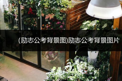 （励志公考背景图)励志公考背景图片