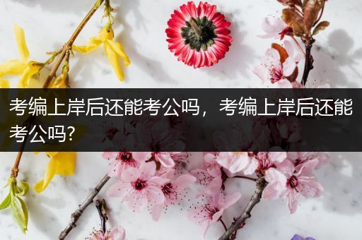 考编上岸后还能考公吗，考编上岸后还能考公吗?