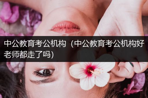 中公教育考公机构（中公教育考公机构好老师都走了吗）