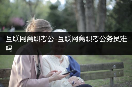 互联网离职考公-互联网离职考公务员难吗