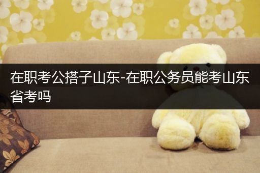 在职考公搭子山东-在职公务员能考山东省考吗