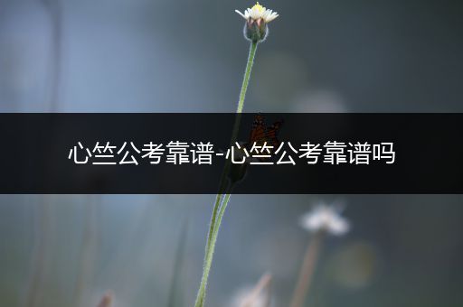 心竺公考靠谱-心竺公考靠谱吗