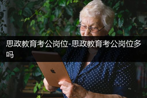 思政教育考公岗位-思政教育考公岗位多吗
