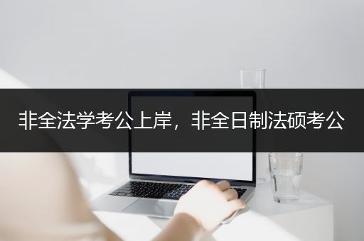 非全法学考公上岸，非全日制法硕考公