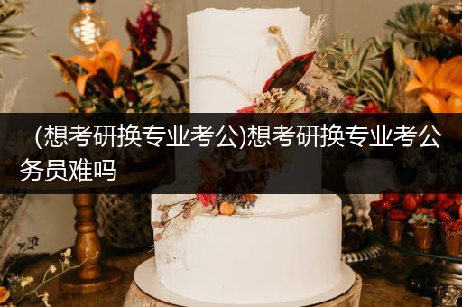 （想考研换专业考公)想考研换专业考公务员难吗
