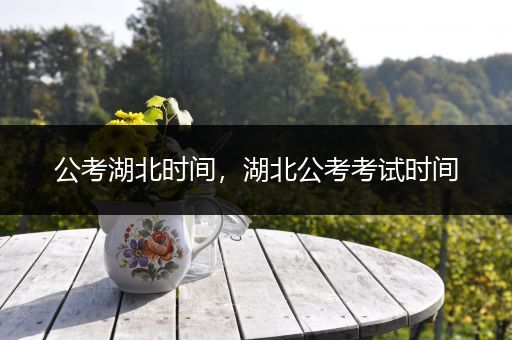 公考湖北时间，湖北公考考试时间