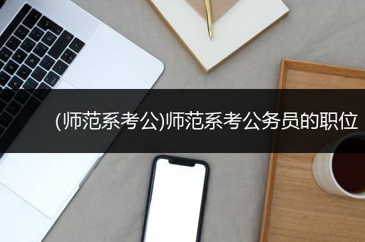 （师范系考公)师范系考公务员的职位