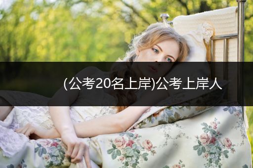 （公考20名上岸)公考上岸人