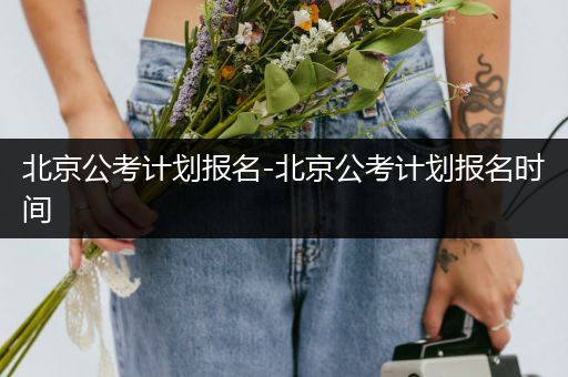 北京公考计划报名-北京公考计划报名时间