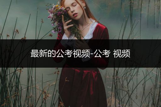 最新的公考视频-公考 视频