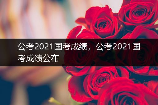 公考2021国考成绩，公考2021国考成绩公布