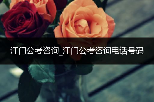 江门公考咨询_江门公考咨询电话号码