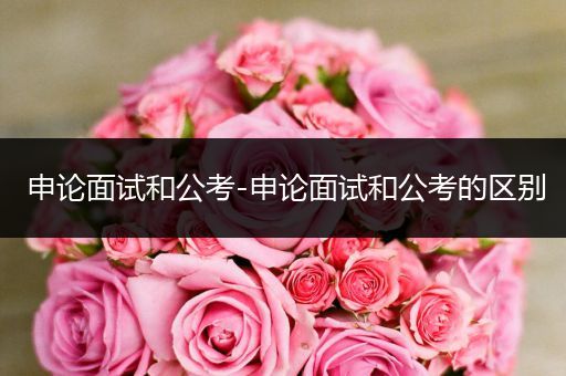 申论面试和公考-申论面试和公考的区别