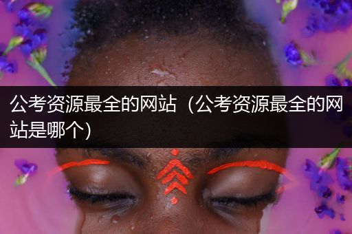公考资源最全的网站（公考资源最全的网站是哪个）