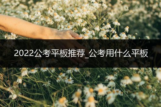 2022公考平板推荐_公考用什么平板