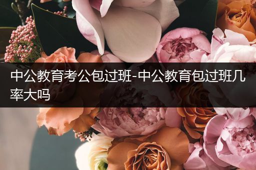 中公教育考公包过班-中公教育包过班几率大吗