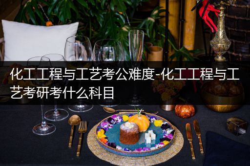 化工工程与工艺考公难度-化工工程与工艺考研考什么科目
