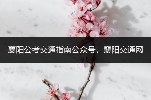 襄阳公考交通指南公众号，襄阳交通网