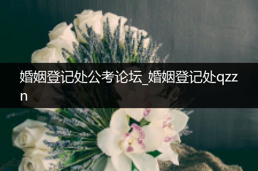 婚姻登记处公考论坛_婚姻登记处qzzn