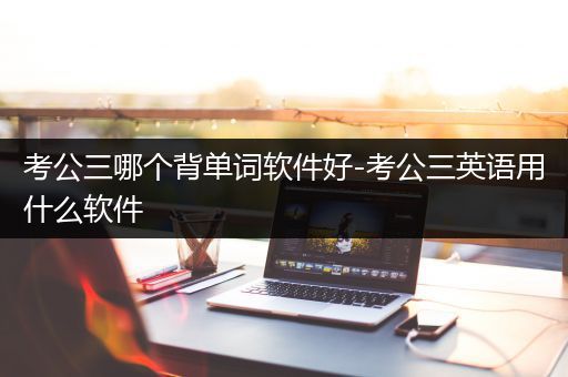 考公三哪个背单词软件好-考公三英语用什么软件