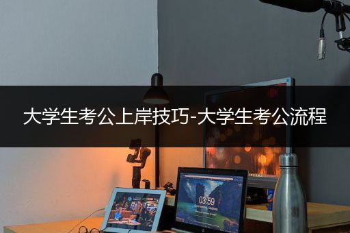 大学生考公上岸技巧-大学生考公流程