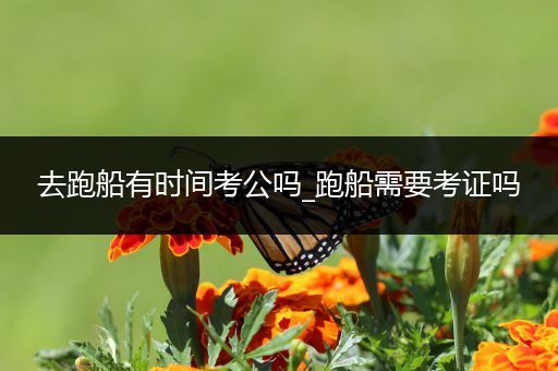 去跑船有时间考公吗_跑船需要考证吗