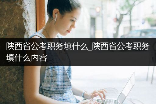 陕西省公考职务填什么_陕西省公考职务填什么内容