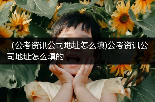 （公考资讯公司地址怎么填)公考资讯公司地址怎么填的