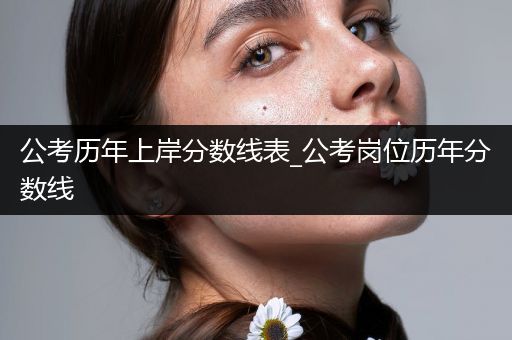 公考历年上岸分数线表_公考岗位历年分数线