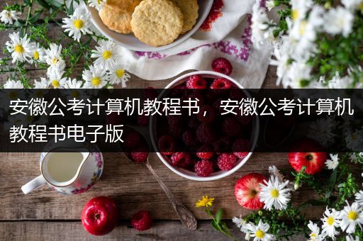 安徽公考计算机教程书，安徽公考计算机教程书电子版