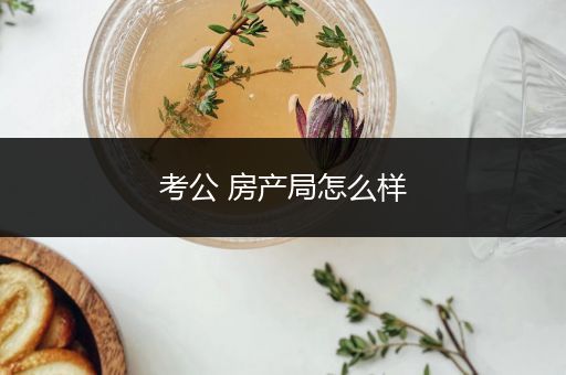 考公 房产局怎么样