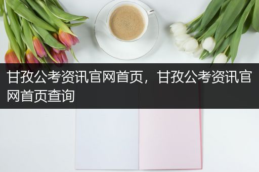 甘孜公考资讯官网首页，甘孜公考资讯官网首页查询