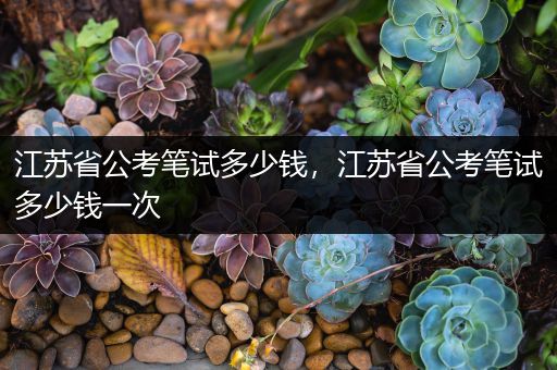 江苏省公考笔试多少钱，江苏省公考笔试多少钱一次
