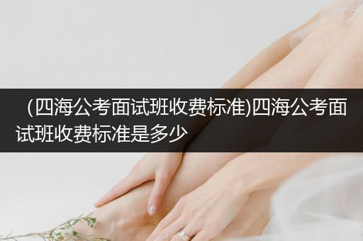 （四海公考面试班收费标准)四海公考面试班收费标准是多少