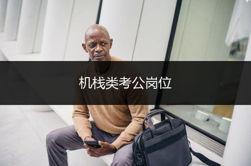 机栈类考公岗位