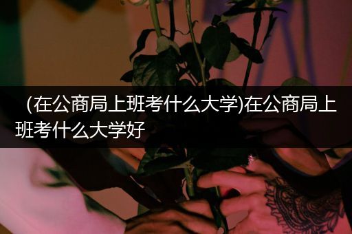 （在公商局上班考什么大学)在公商局上班考什么大学好