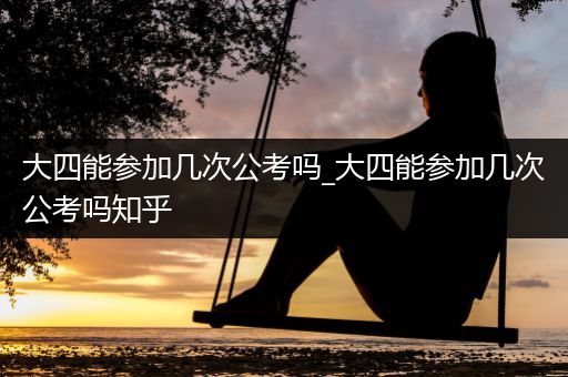大四能参加几次公考吗_大四能参加几次公考吗知乎