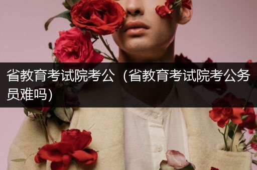 省教育考试院考公（省教育考试院考公务员难吗）