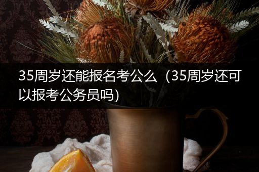 35周岁还能报名考公么（35周岁还可以报考公务员吗）