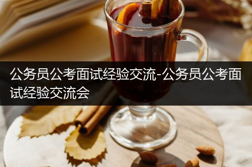 公务员公考面试经验交流-公务员公考面试经验交流会
