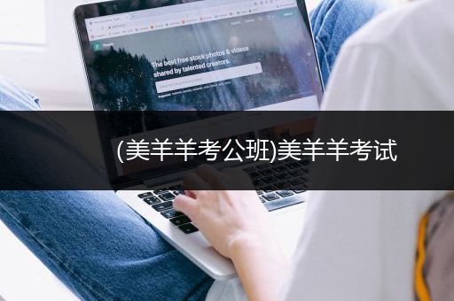 （美羊羊考公班)美羊羊考试