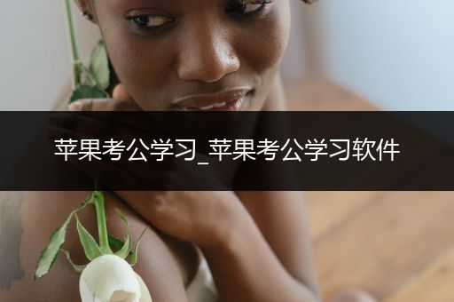 苹果考公学习_苹果考公学习软件