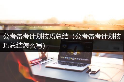 公考备考计划技巧总结（公考备考计划技巧总结怎么写）